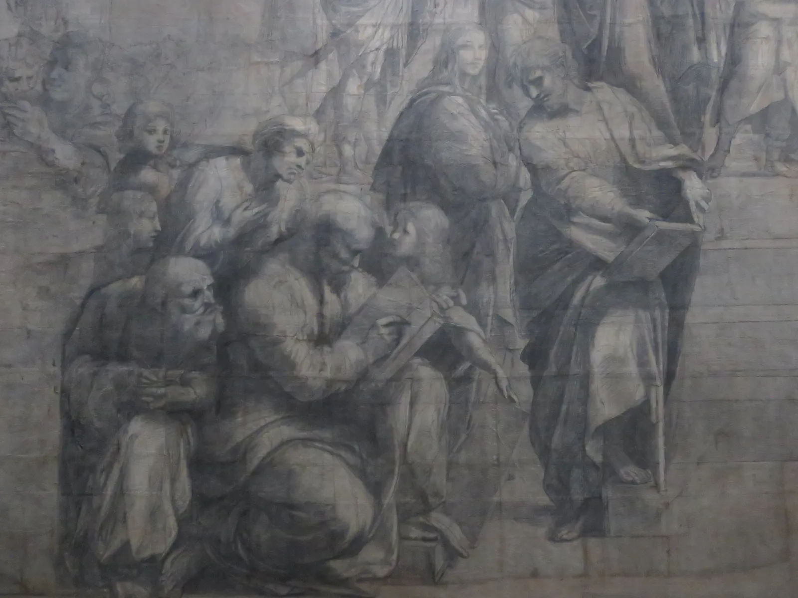 L’École d’Athènes (détail)
