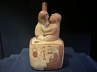 Moche Erotic Ritual Funerary Vessel