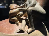 Moche Erotic Sculpture