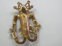 Pre-Columbian Gold Frog Pendant