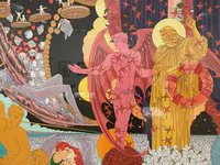 The Devil Showing Christ the Delights of the World