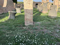 古罗马玄武岩磨石