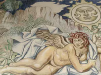 Mural of Huitaca the Rebellious Deity