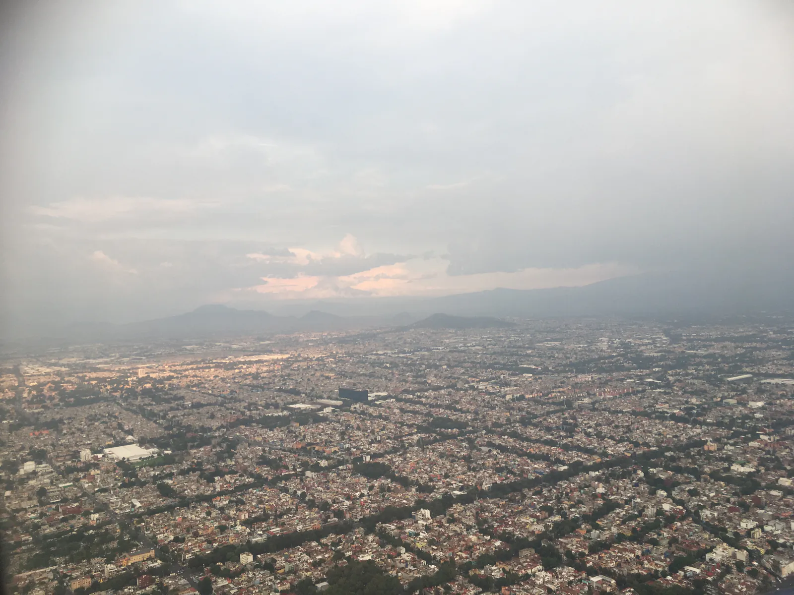 Aerial View of Mexico City