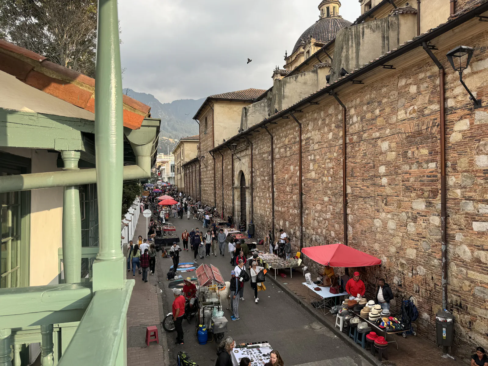 Market Life by the Cathedral Walls