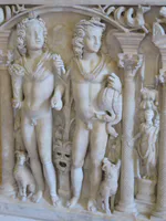 Roman Sarcophagus with Spring and Summer