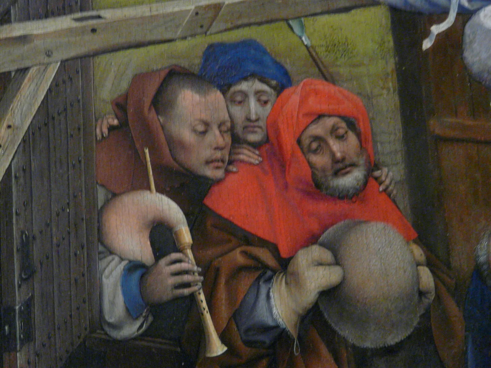 Anbetung der Hirten (Detail)