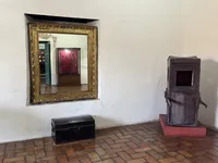 Sedan Chair and Travel Chest
