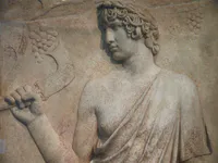 Marble Relief of Antinous as Silvanus