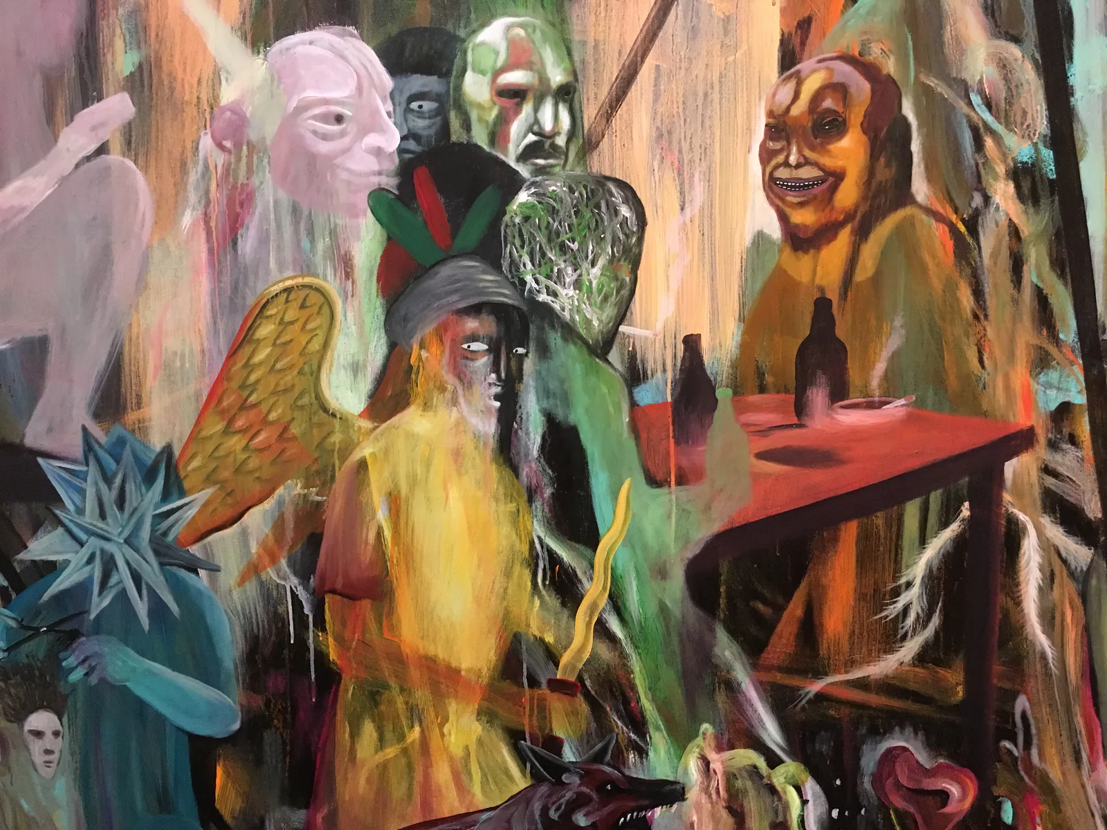 Rodel Tapaya Exhibit "Urban Labyrinth"