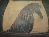 Ancient Greek Horse Protome Amphora