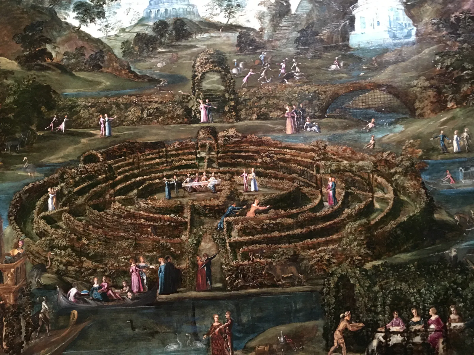 带迷宫的游乐花园