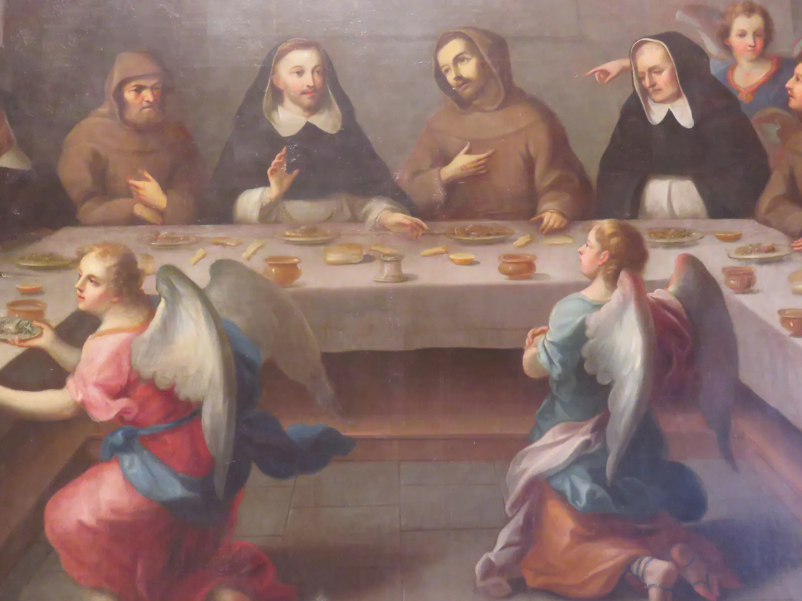 Banquet of Franciscans and Dominicans