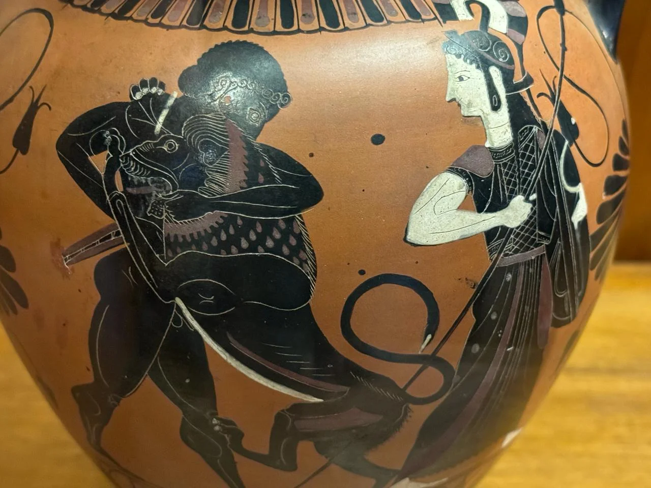 Heracles and the Nemean Lion