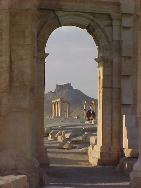 Palmyra Arch and Castle
