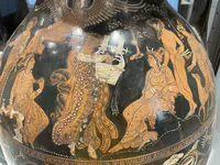 Escena del concurso entre Apolo y Marsias