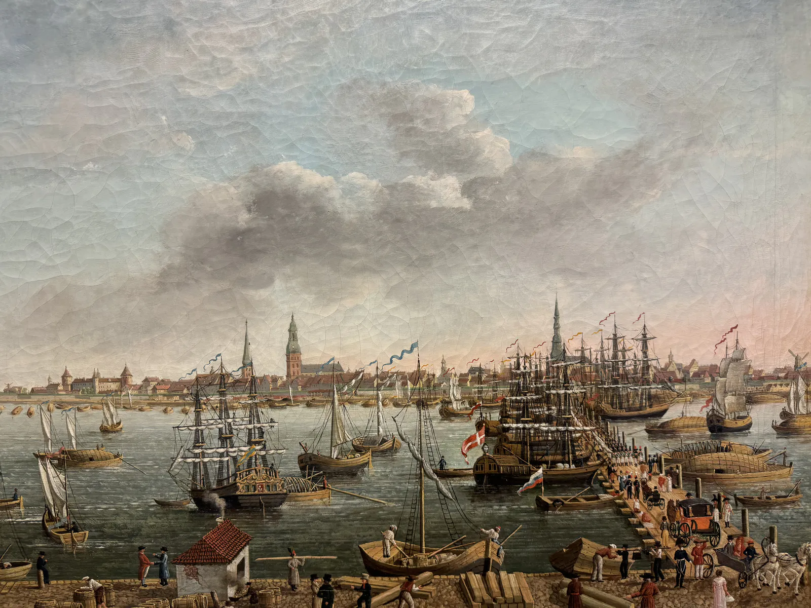 Вид Риги с Даугавы