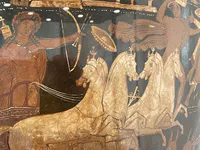 Apolo y Artemisa vengando a Leto