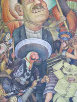 Carnival of Mexican Life: The Dictatorship (detail)