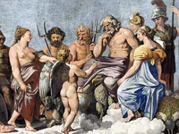 The Council of the Gods (detail)