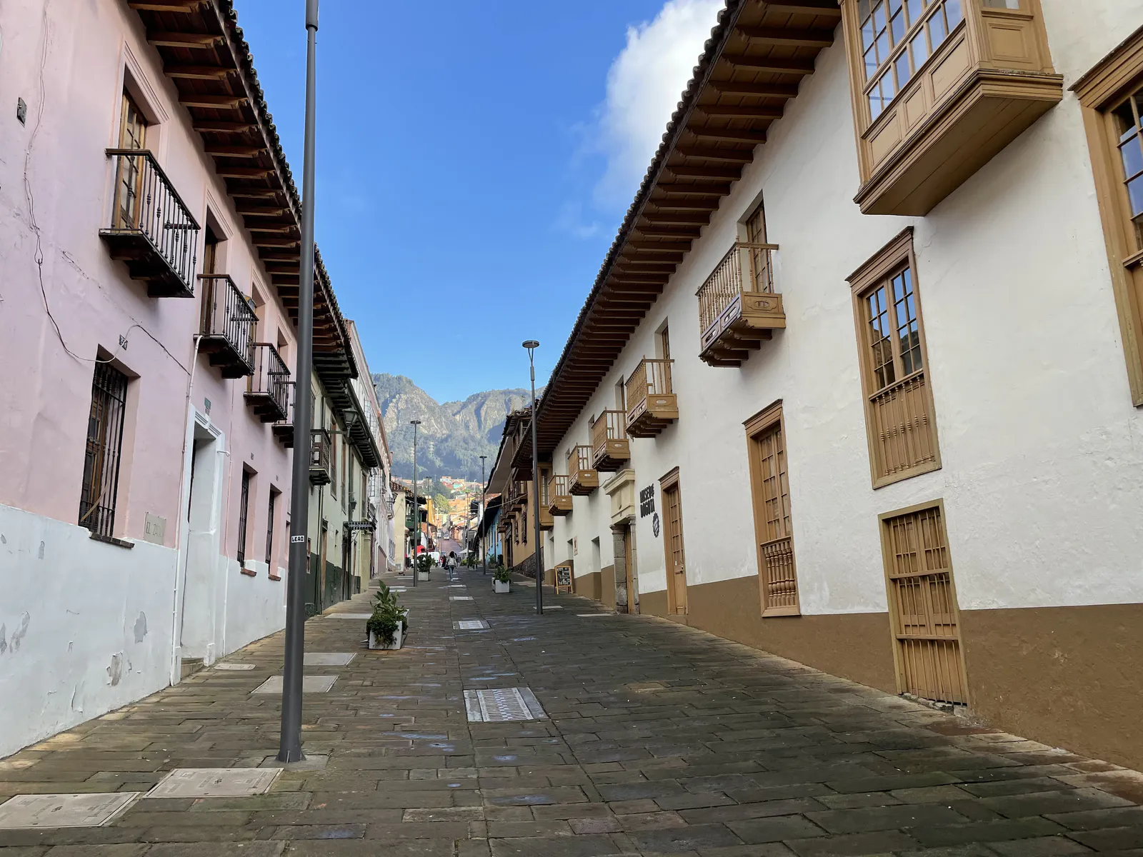 Colonial Street in La Candelaria
