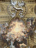 Triumph of the Name of Jesus (detail)