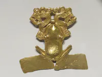 Diquís Gold Frog Pendant