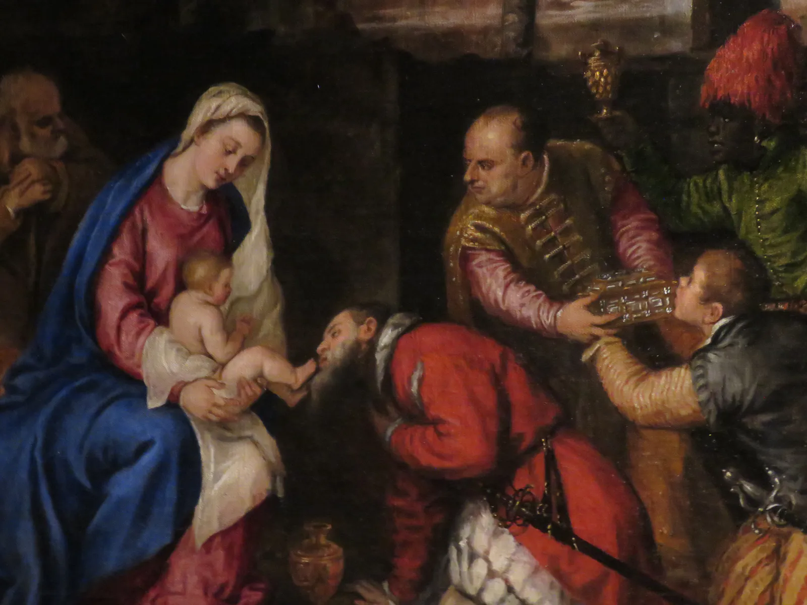 《三王来朝》（局部）