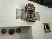 Devotional Niche with Saint Figure