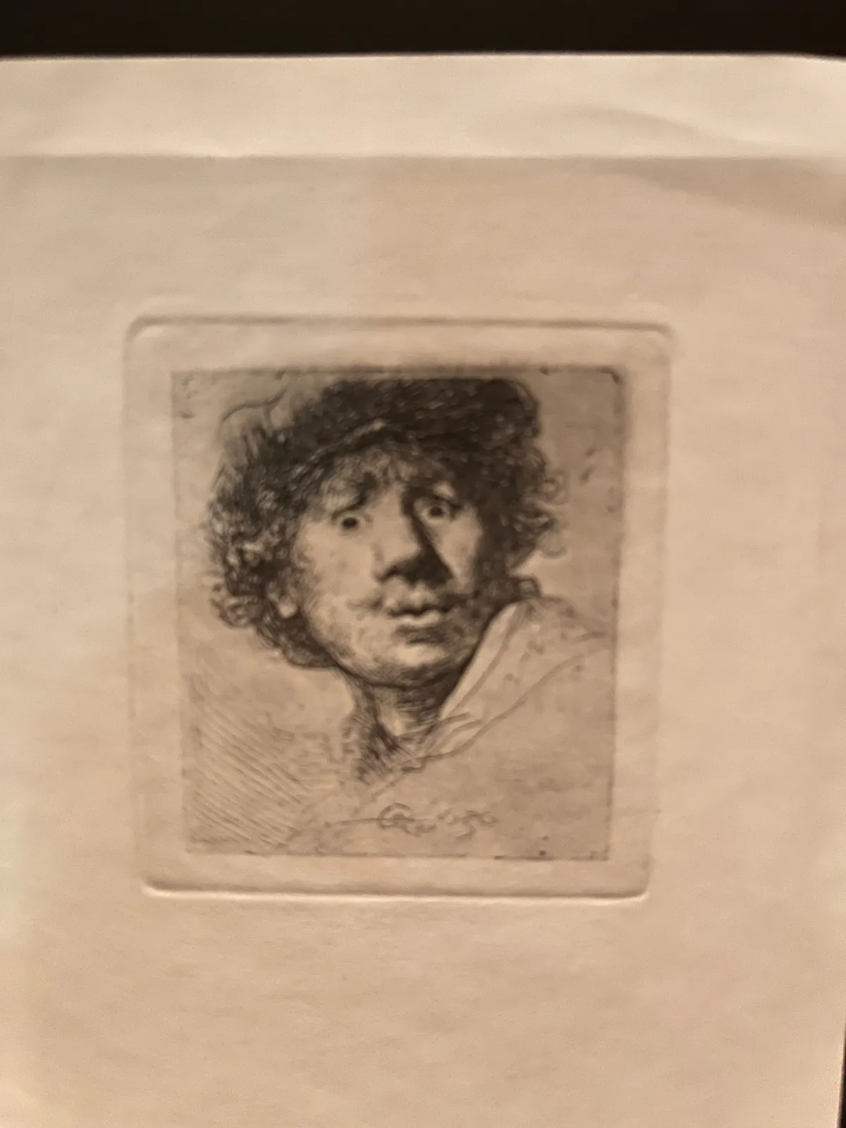 Self Portrait with Surprised Look