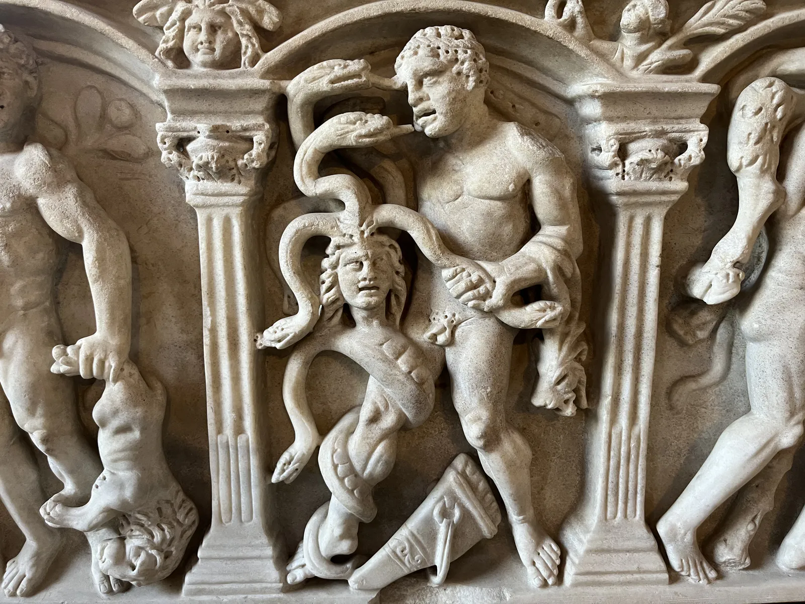 Herkules im Kampf mit der lernäischen Hydra