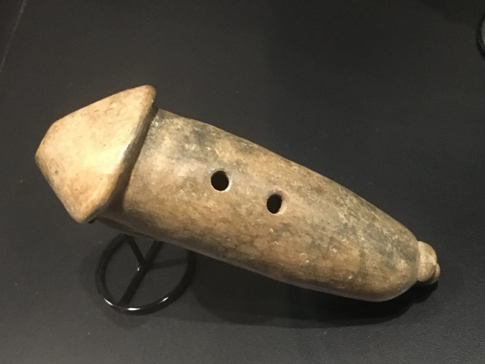 Phallische Flöte der Chorotega