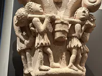 Romanesque Capital with Ark of the Covenant