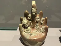 Mochica Bottle with Sacrifice Scene