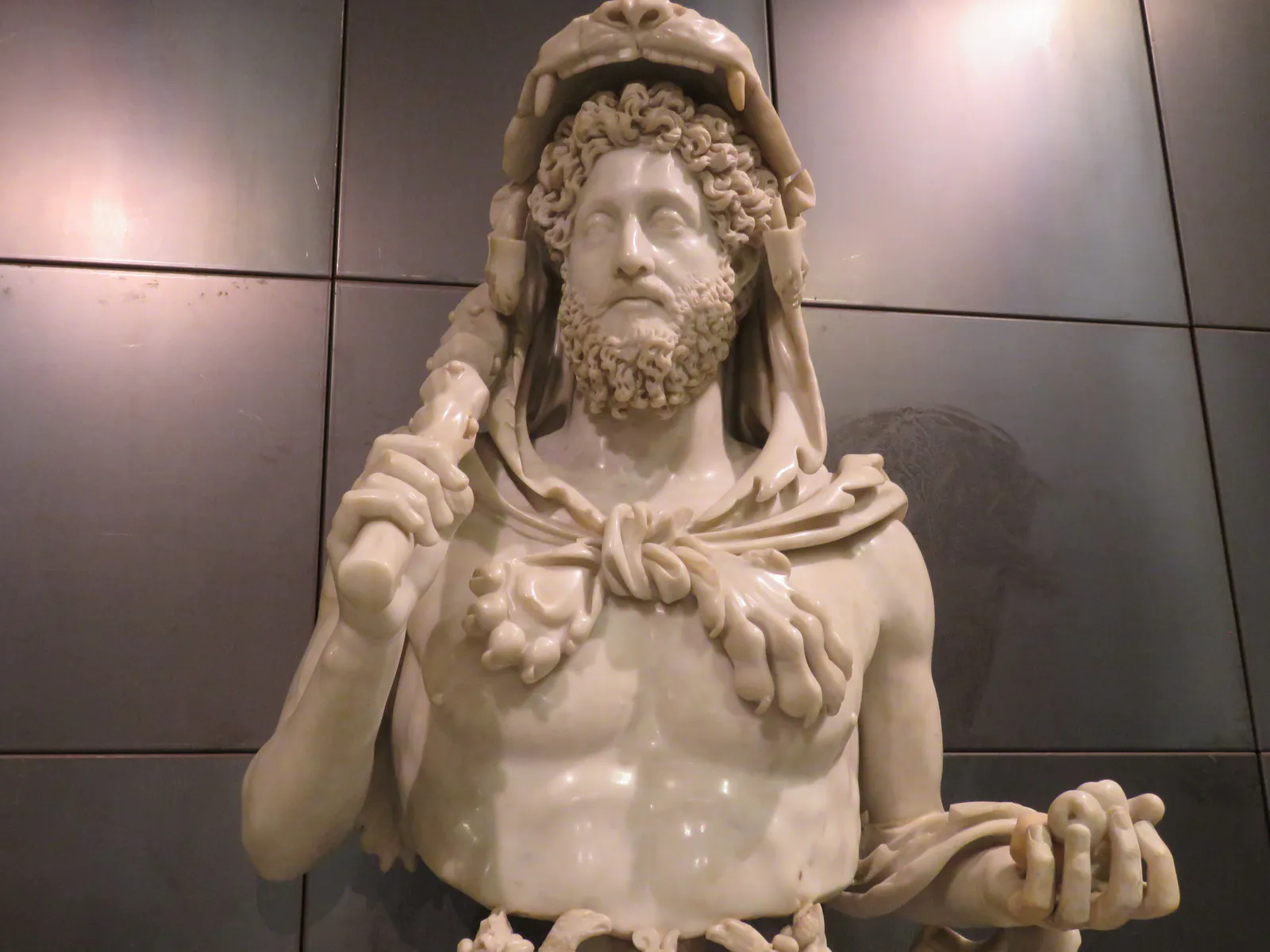 Bust of Commodus as Hercules
