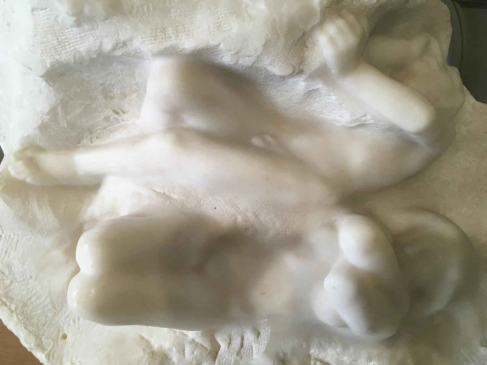 Adam and Eve (Marble Sculpture)