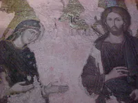 Deesis-Mosaik mit der Jungfrau und Christus