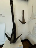 Wooden Anchors with Stone Weights