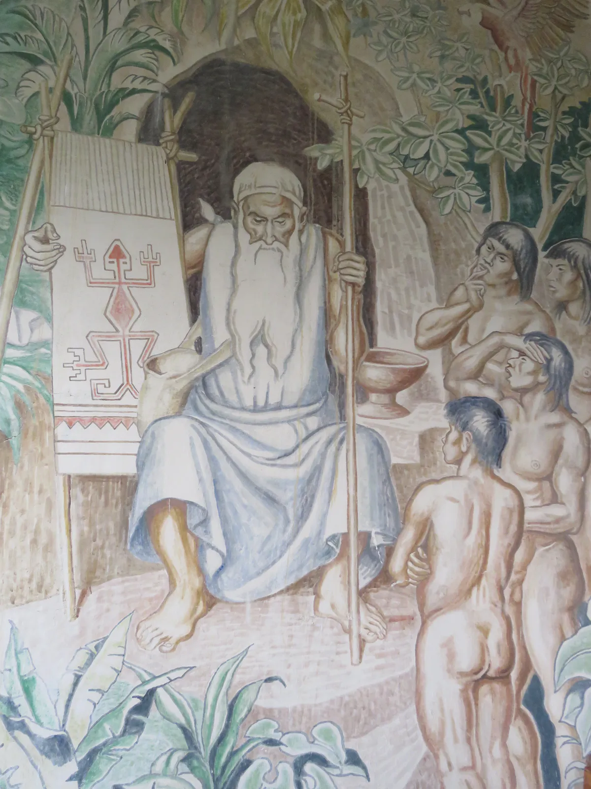 Bochica Teaching the Muisca