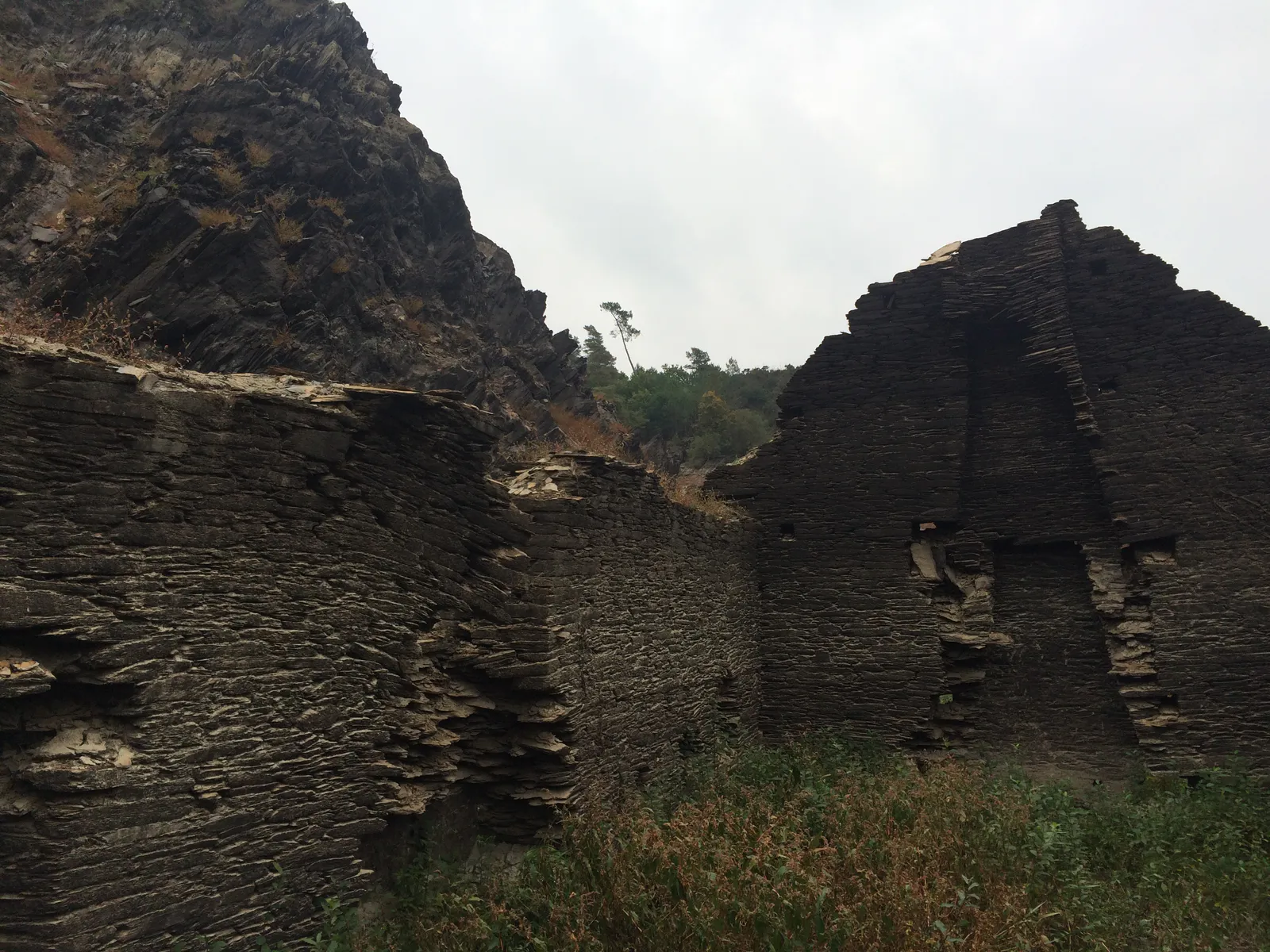 Submerged Village Ruins