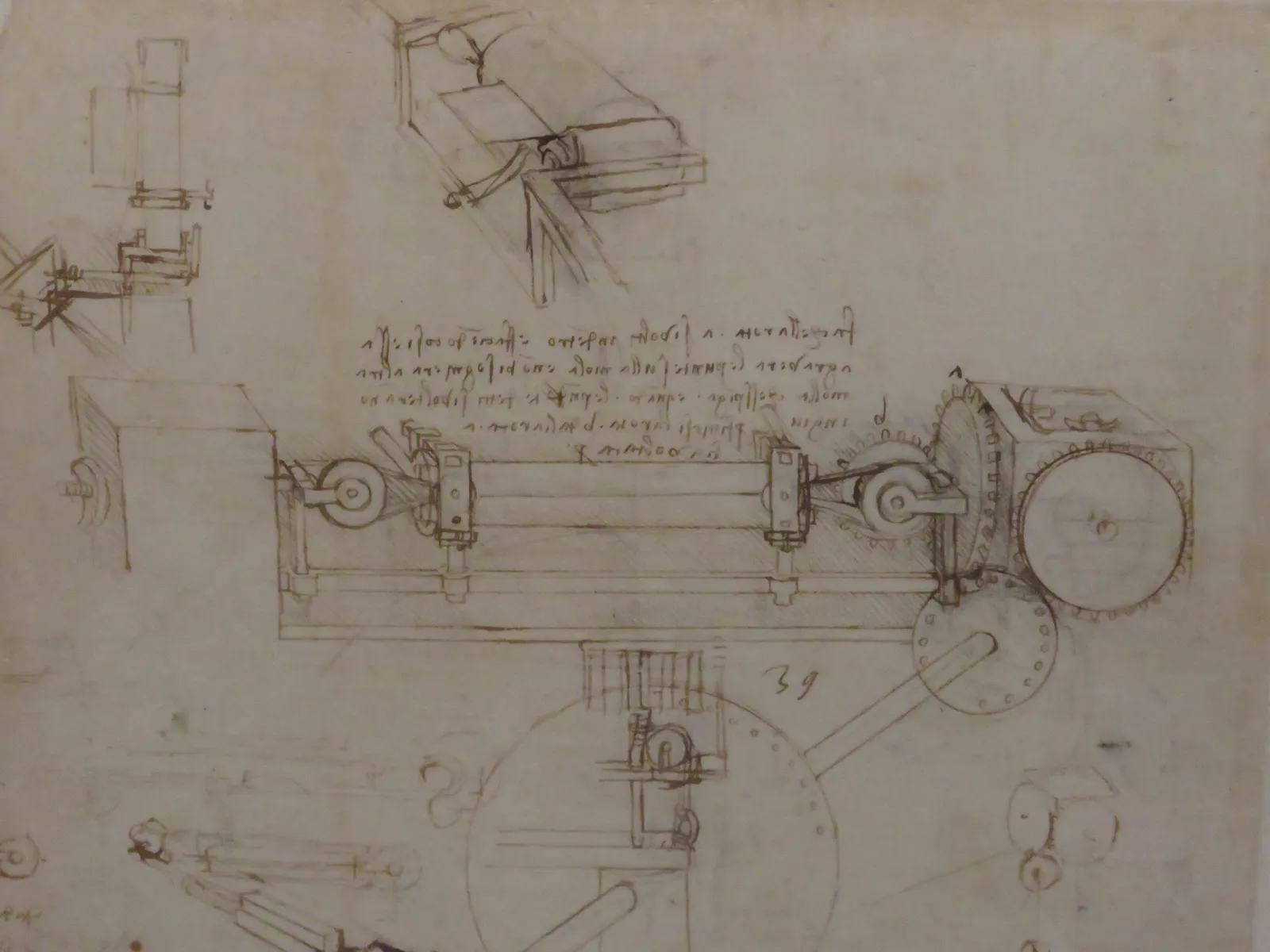 Mechanical Device with Gear System