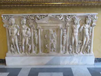 Roman Sarcophagus with Four Seasons Motif