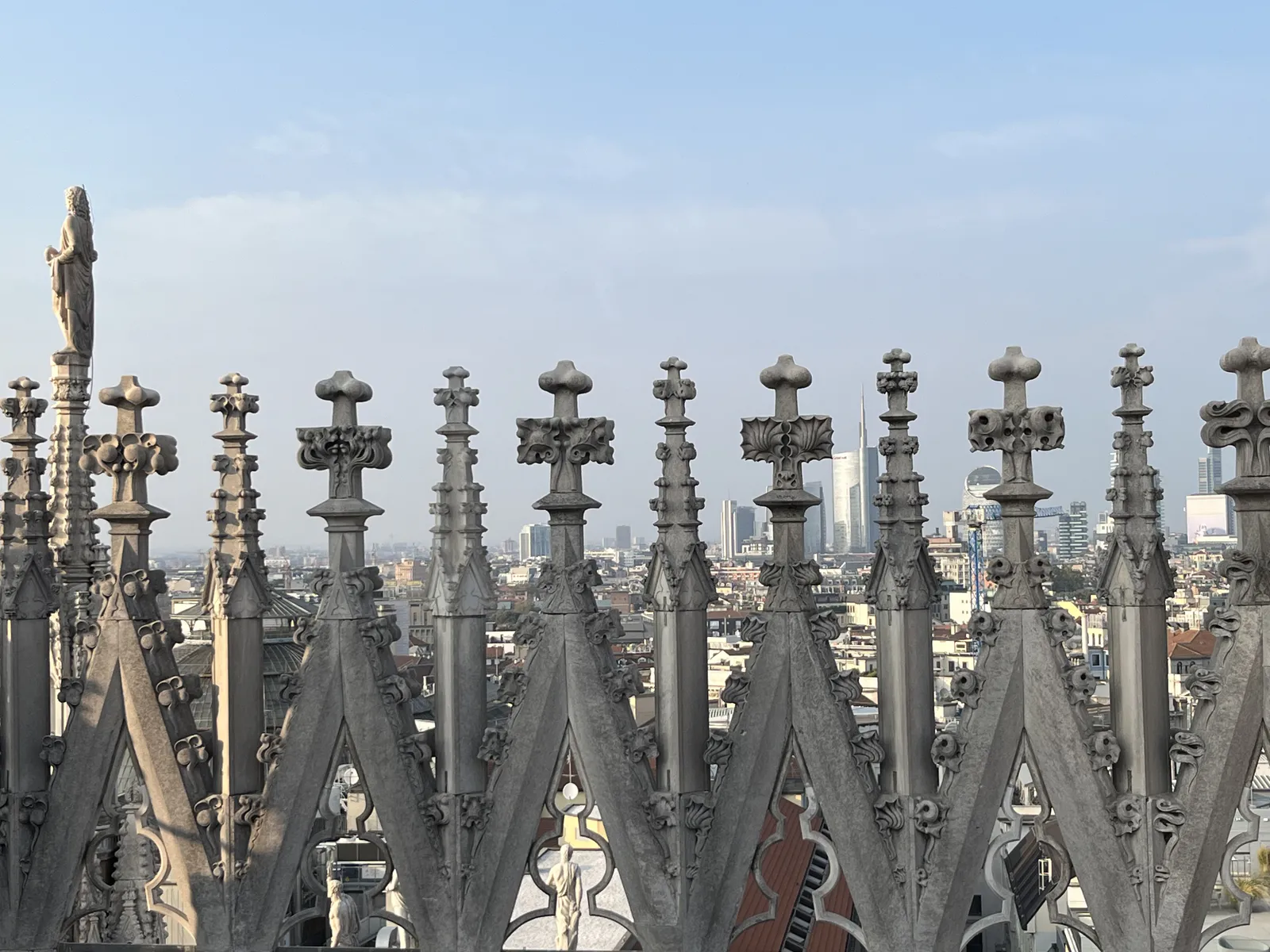 Ornate Pinnacles of Milan Cathedral