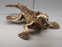 Diquís Spiny Crocodile Pendant