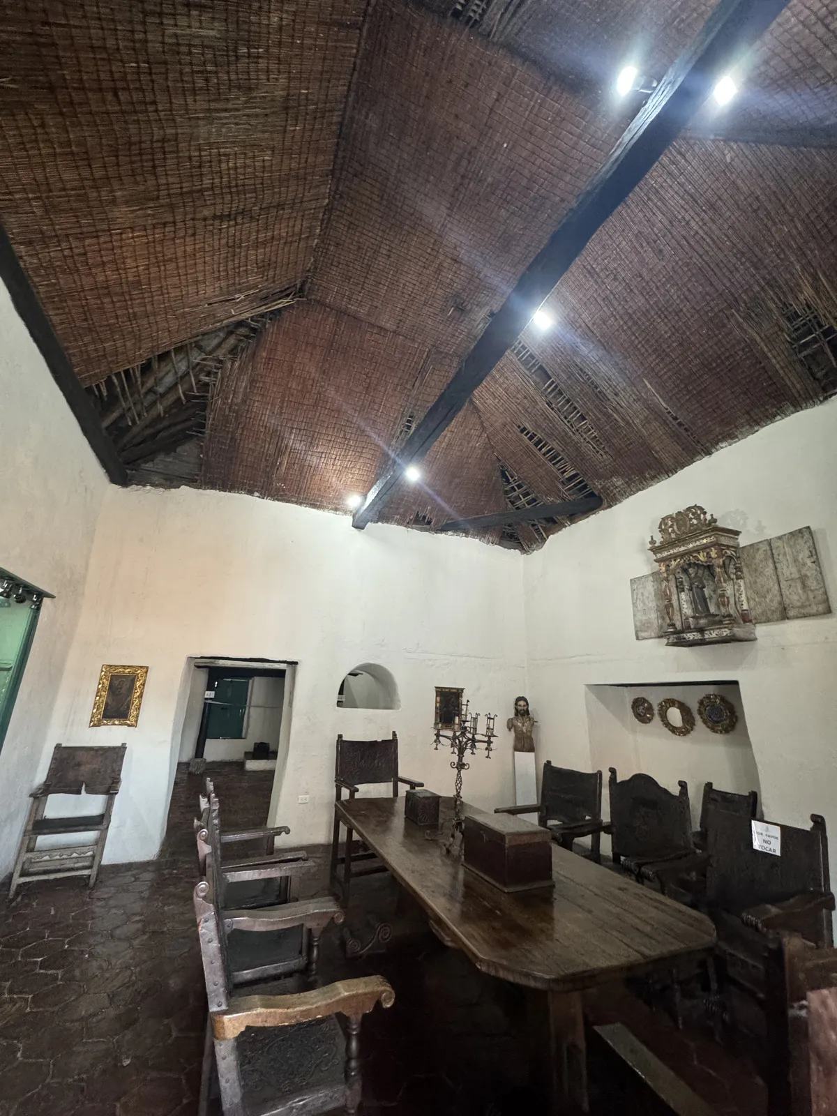 Salle à manger coloniale