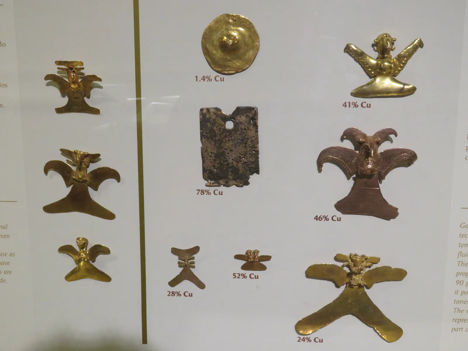 Diquís Harpy Eagle Pendants and Metal Alloys