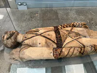 Mummy with Geometric Patterns
