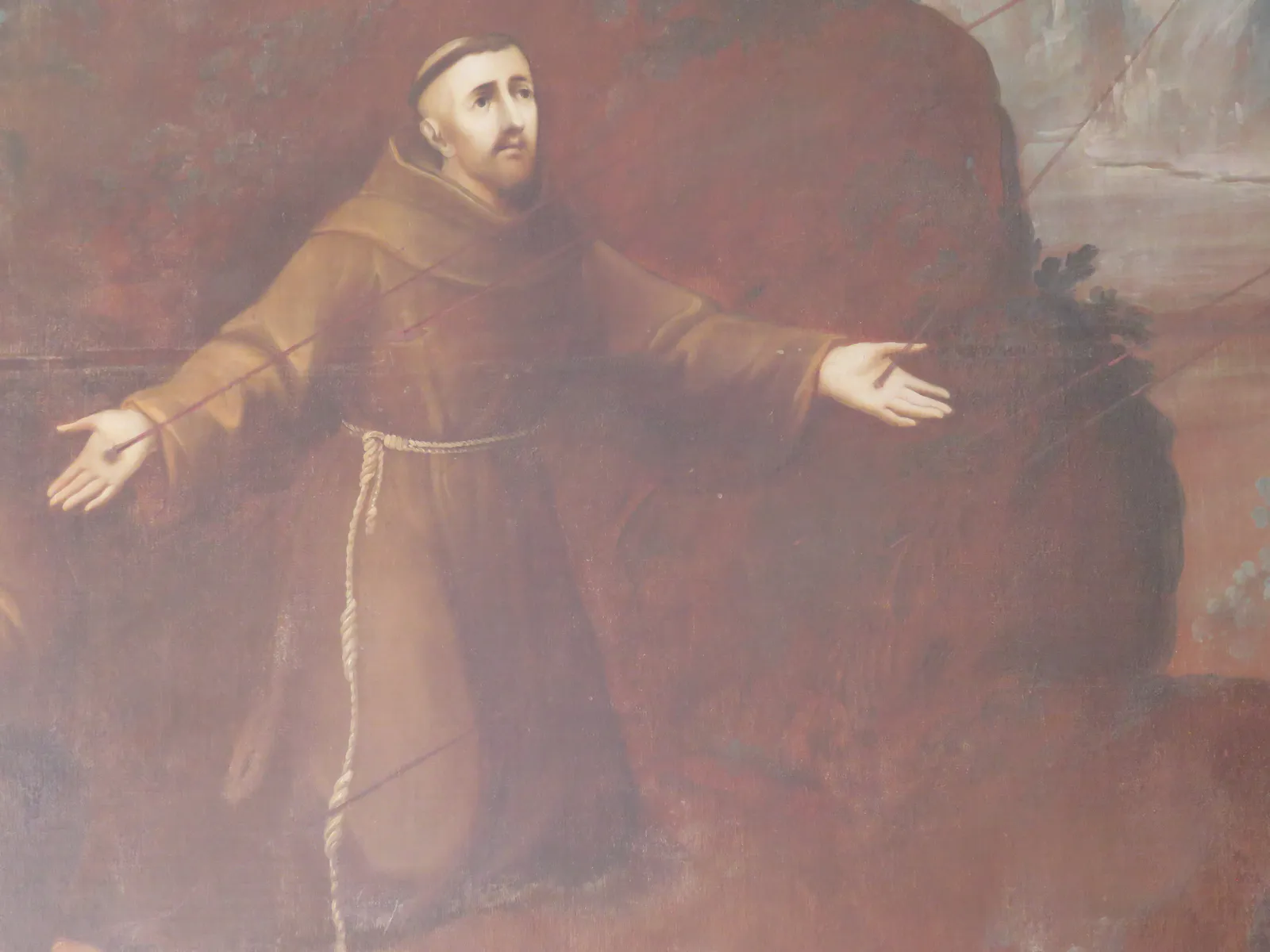 Der heilige Franziskus empfängt die Stigmata