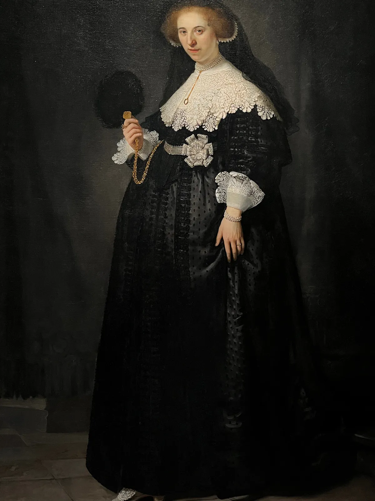 Portrait of Oopjen Coppit by Rembrandt
