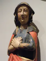 Medieval Virgin Mary Sculpture